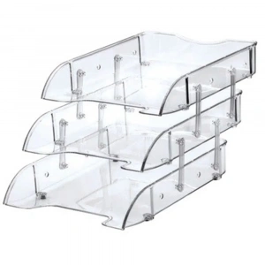 Ops Evrak Rafı Hareketli 3 Lü Şeffaf RF 603