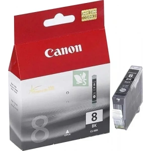 OUTLET CANON CLI-8BK SİYAH ORJİNAL KARTUŞ 280 SAYFA (BJC 8500 İP6700D MP830 MP970 MX850)