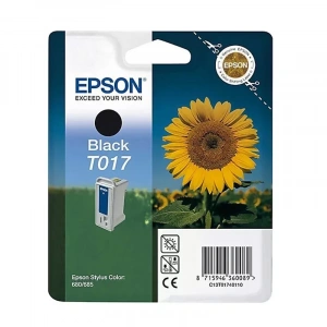 Outlet Epson T017 C13t01740120 Siyah Orjinal Kartuş 600 Sayfa (stylus 680 Stylus685 Stylus777)