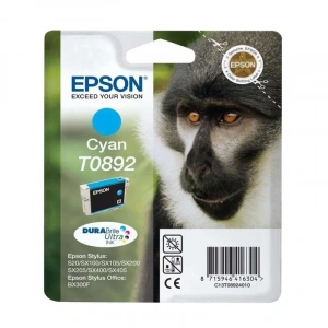 OUTLET EPSON T0892 C13T08924020 MAVİ ORJİNAL KARTUŞ 185 SAYFA (STYLUS S20 S21 SX100 SX105 SX110)