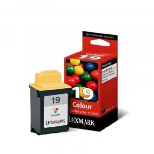 OUTLET LEXMARK 15M2619E 19 RENKLİ ORJİNAL KARTUŞ 260 SAYFA (F4270 P3120 X125 X83 Z705)