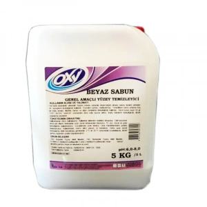 OXY GENEL AMAÇ YÜZEY TEMİZLEYİCİ BEYAZ SABUN 5kg (007)