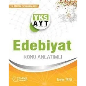 Palme YKS - AYT Edebiyat Konu Kitabı 2019