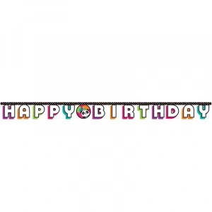 Panda Happy Birthday Harf Afiş