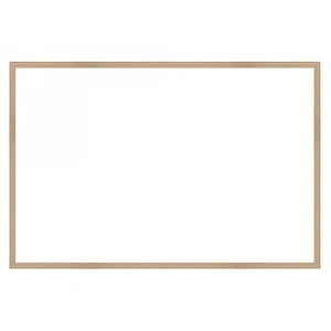 Panda Naturel Ahşap Çerçeve Yazı Tahtası 30x45 Cm Pan225