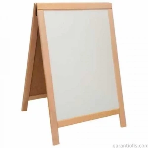 Panda PAN 327 Lüks Ahşap Ayaklı Çatı Tipi Yazı Tahtası (50x70 cm)