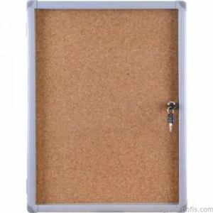 Panda Pan 355 İnce Alüminyum Kapaklı Camekanlı Pano (50x70 Cm)