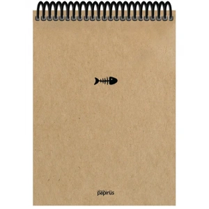 Papirüs Kraft Sert Kapak Bloknot 100yp 17x24cm Çizgili