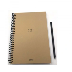 Papirüs Note Case Spiralli Sert Kapak 120yp 16x23cm Kareli Defter