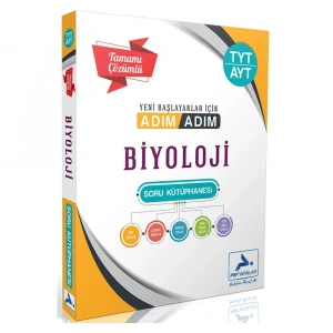 Paraf TYT-AYT Adım Adım Biyoloji Çözümlü Soru Kütüphanesi