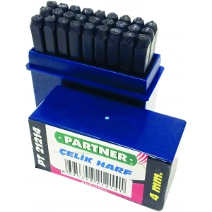 Partner Çelik Harf 10 Mm (27 Parça)