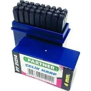 Partner PT21216 ÇELİK HARF 6 MM - PRT21216