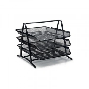 Paso Metal File 3 Lü Evrak Rafı