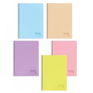 Pastello A4 120 Yp. Spralli Pp Kapak Çizgili Defter 540934-99