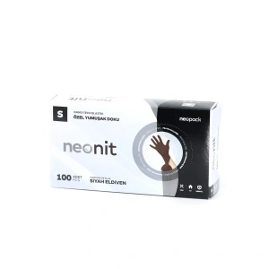 Pe Plus Hibrit Siyah Eldiven Küçük (s) - 100 Adet