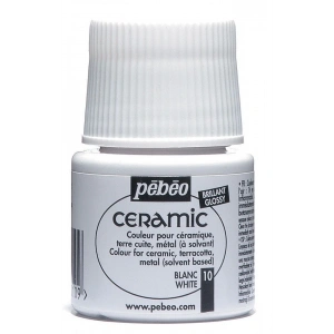 Pebeo Ceramic Seramik Boyası 45ml 10 White
