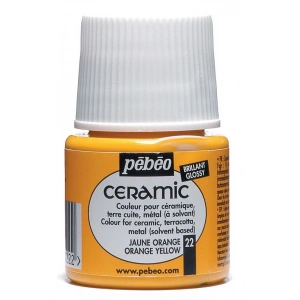 Pebeo Ceramic Seramik Boyası 45ml 22 Orange Yellow