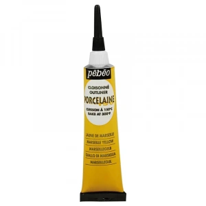 Pebeo Porcelaine 150 Fırınlanabilir Porselen Kontür 20ml 01 Marseille Yellow