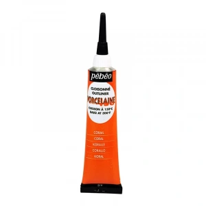 Pebeo Porcelaine 150 Fırınlanabilir Porselen Kontür 20ml 02 Coral
