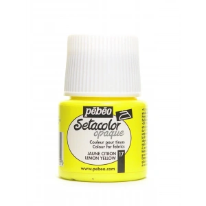 Pebeo Setacolor Opak Kumaş Boyası 45ml 17 Lemon Yellow