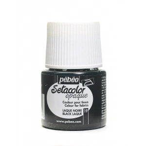 Pebeo Setacolor Opak Kumaş Boyası 45ml 19 Black Lake