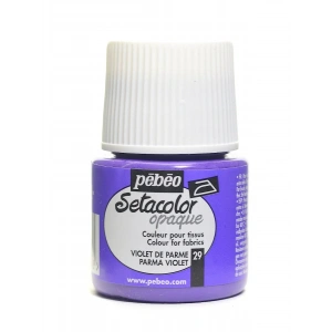 Pebeo Setacolor Opak Kumaş Boyası 45ml 29 Parma Violet