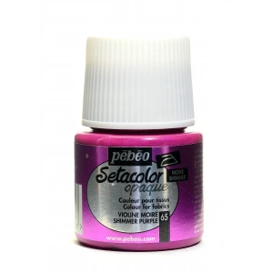 Pebeo Setacolor Opak Kumaş Boyası 45ml 65 Shimmer Purple