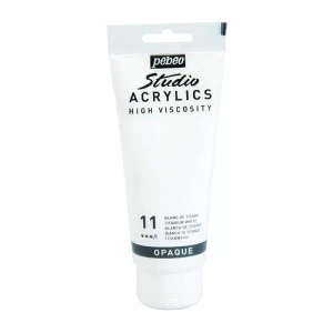 Pebeo Studio Akrilik Boya 11 Titanium White 100ml