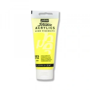 Pebeo Studio Fluo Akrilik 100ml Boya No:372 Yellow