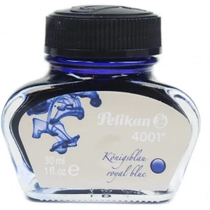 Pelikan 4001 Dolma Kalem Mürekkebi 30 ml. ROYAL MAVİ