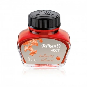 Pelikan 4001 Kırmızı Dolma Kalem Mürekkebi (30 ml)