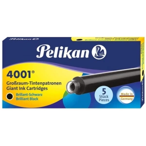 Pelikan 4001 Uzun Dolma Kalem Kartuşu 5li Kutu SİYAH