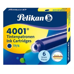 Pelikan Dolma Kalem Tüpü 6 Lı Mavi 4001-301176