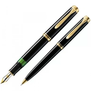 Pelikan Dolma + Tükenmez Kalem Souveran Mk300 Siyah
