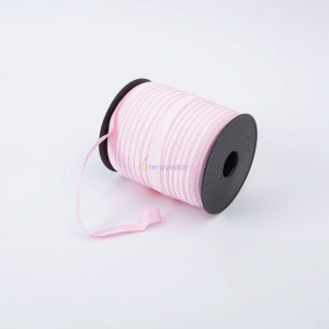 Pembe Katlanır Biye Lastik 1.5cm