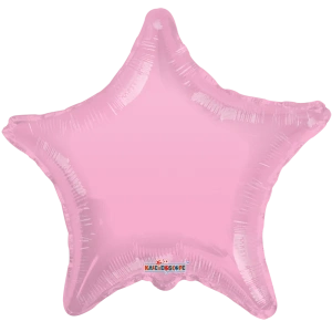 Pembe Renkli Yıldız Folyo Balon (45 cm )