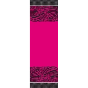 Pembe Zebra Butiği Masa Örtüsü