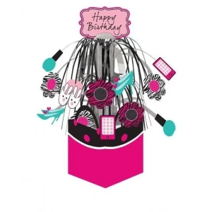 Pembe Zebra Butiği Şelale Masa Orta Süsü