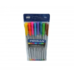 PENSAN 1003 TRIBALL 8 RENK TÜKENMEZ KALEM