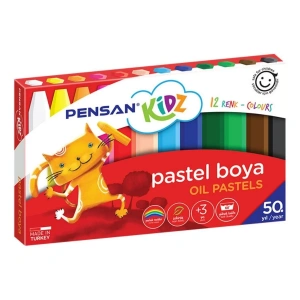 Pensan Kidz Yağlı Pastel Boya 12li