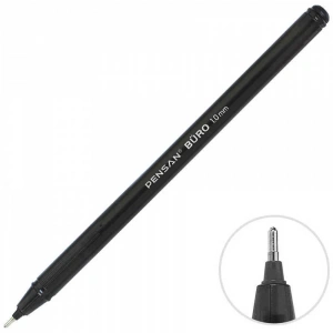 Pensan Tükenmez Kalem Büro Ball Point 1 mm Siyah