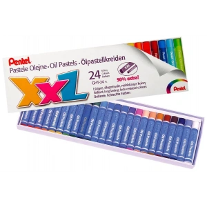Pentel Yağlı Pastel Boya 24 Renk (Y GHT-24PL)