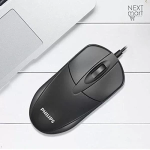 Philips M105 Spk7105 Kablolu Mouse Dpı1000 1,5mt Kablo Uzunuluğu (3 Milyon Tıklama Ömrü)