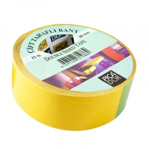 Picador Çift Taraflı Bant 38mmx25m Askılı (km004)