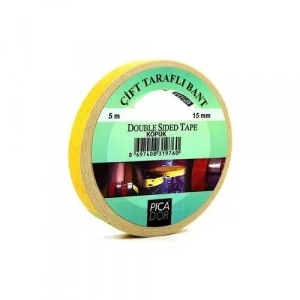 Picador Çift Taraflı Köpük Bant 15mmx5m (kn002)