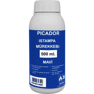 Picador Istampa Mürekkebi Mavi 500cc 1/2 Ke 008