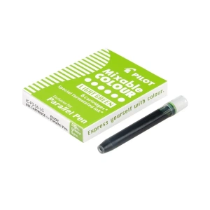 Pilot Parallel Pen Orijinal Kartuş Açık Yeşil 6lı