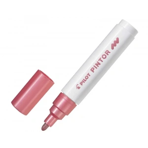 PİLOT PİNTOR DEKORASYON KALEMİ M METALİK PEMBE (51002078) (SW-PT-M-MP)