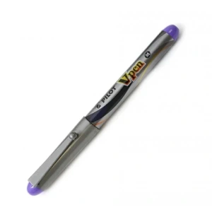 Pilot V-pen Silver Dolma Kalem Mor (51004103) (svp-4m-v)