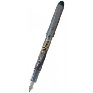 Pilot V-pen Silver Dolma Kalem Siyah (51001847) (svp-4m-b)